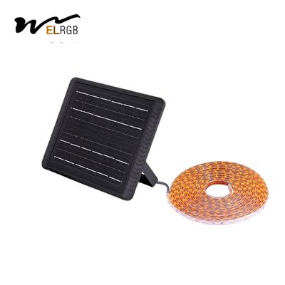 quality 2200k 10 metri di luce solare Striscia di luce solare all'aperto luci a corda alimentate a energia solare factory